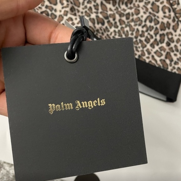 Leopard Print Sports Bra Brown and White - Picture 6 of 7